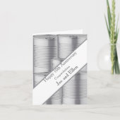 10de Jubileum van het Weddenschap, Tin Jubileum Kaart (Voorkant)