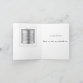 10de Jubileum van het Weddenschap, Tin Jubileum Kaart (Binnen)