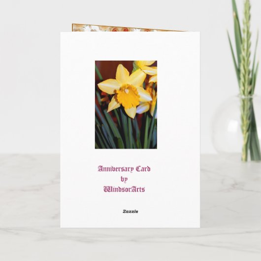 10de trouwdag kaart (Achterkant)