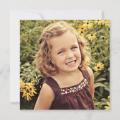 10e 10-jarige ballonnen van geboorte Foto I Kaart (Achterkant)