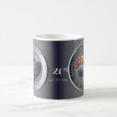 10e,20e,25e,70e Jubileum voor bruiloft Foto Koffiemok (Center)