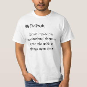 10e amendement t-shirt uit mijn collectie