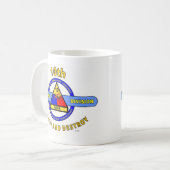 10E ARMORED DIVISION"TERRIFY & DESTROY"BLAUW KOFFIEMOK (Voorkant links)