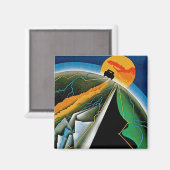 10e Automobile Rally de Monte Carlo Magneet (Voorkant / Achterkant)