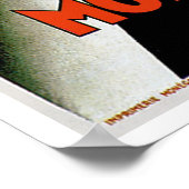 10e Automobile Rally de Monte Carlo Poster (Hoek)