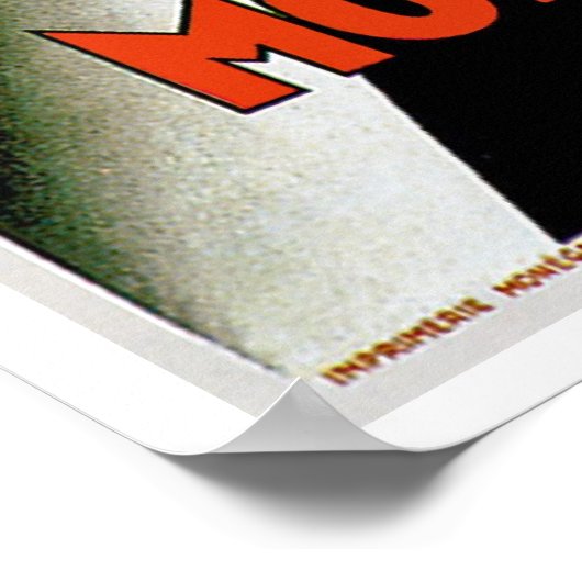 10e Automobile Rally de Monte Carlo Poster (Hoek)