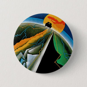 10e Automobile Rally de Monte Carlo Ronde Button 5,7 Cm