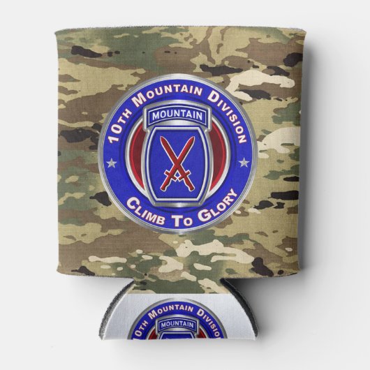 10e bergdivisie blikjeskoeler (Voorkant)