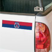 10e bergdivisie bumpersticker (Op Truck)