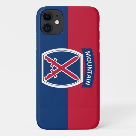 10e bergdivisie Case-Mate iPhone case (Achterkant)