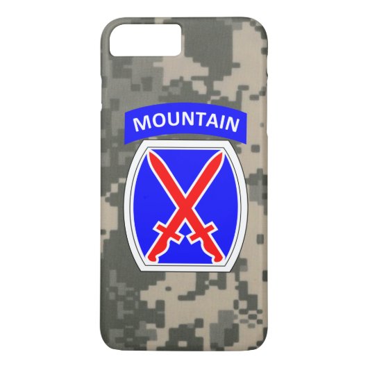 10e bergdivisie "Climb to Glory" Case-Mate iPhone Case (Achterkant)
