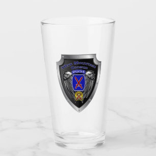 10e bergdivisie ”Climb To Glory” Schild Glas