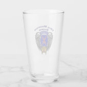 10e bergdivisie ”Climb To Glory” vleugels Glas (Achterkant)