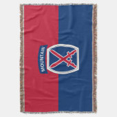 10e bergdivisie deken (Voorkant Verticaal)