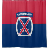10e bergdivisie douchegordijn (Voorkant)
