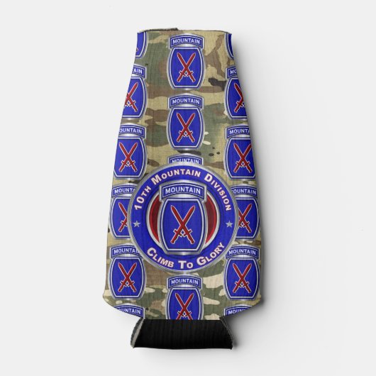 10e bergdivisie flesjeskoeler (Voorkant)