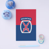 10e bergdivisie flyer (Enkel)