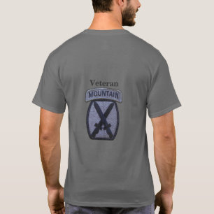 10e bergdivisie Fort Drum veterans veteranen T-shirt