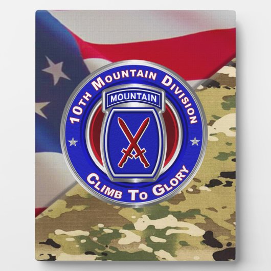 10e bergdivisie fotoplaat (Voorkant)