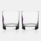 10e bergdivisie gepensioneerd whisky glas (Links)