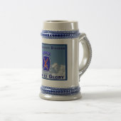 10e bergdivisie Gift Stein Bierpul (Voorkant rechts)