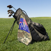 10e bergdivisie golfhanddoek (Groen)