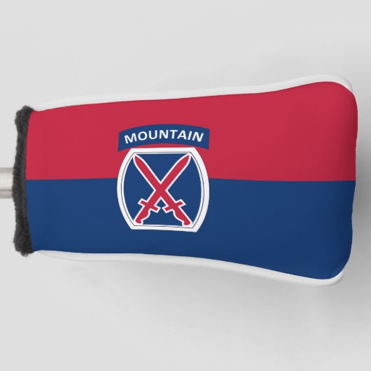 10e bergdivisie golfheadcover (Voorkant)