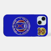 10e bergdivisie iPhone 15 case (Achterkant horizontaal)