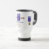 10e bergdivisie Irak Afghaanse linten zilver Reisbeker (Voorkant rechts)