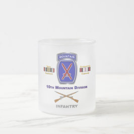 10e bergdivisie Irak & Afghanistan-veteraan Matglas Koffiemok