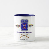 10e bergdivisie Irak en Afghanistan Veteraan Mok (Midden)