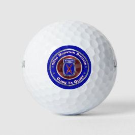 10e bergdivisie “Klim naar de roem” Golfballen