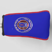 10e bergdivisie ”Klim naar de roem” Golfheadcover (Voorkant)