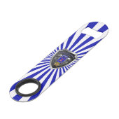 10e bergdivisie “Klim naar de roem” Speed Flessenopener (Voorkant Gekanteld)