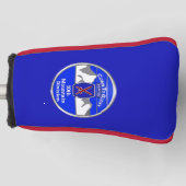 10e bergdivisie"Klim naar glorie" Aangepast Golfheadcover (Voorkant)
