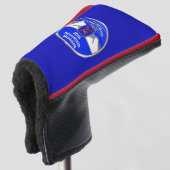 10e bergdivisie"Klim naar glorie" Aangepast Golfheadcover (3/4 voorkant)