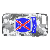 10e bergdivisie "Klim naar glorie" Camo Case-Mate iPhone Case (Achterkant (Horizontaal))