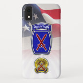 10e bergdivisie"Klim naar glorie" Case-Mate iPhone Case (Achterkant)