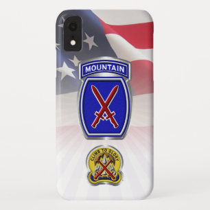 10e bergdivisie"Klim naar glorie" Case-Mate iPhone Case