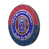 10e bergdivisie "Klim naar glorie" Dartbord (Voorkant Rechts)