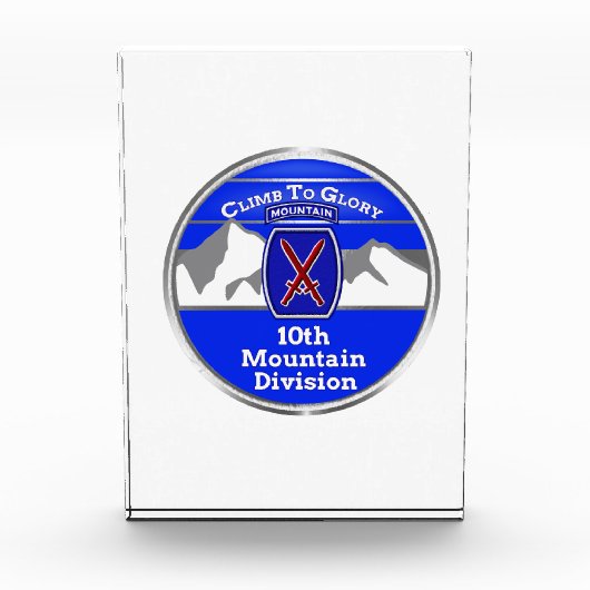 10e bergdivisie "Klim naar glorie" Fotoblokken (Voorkant)