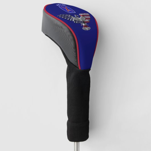 10e bergdivisie"Klim naar glorie" Golfheadcover (Schuin)