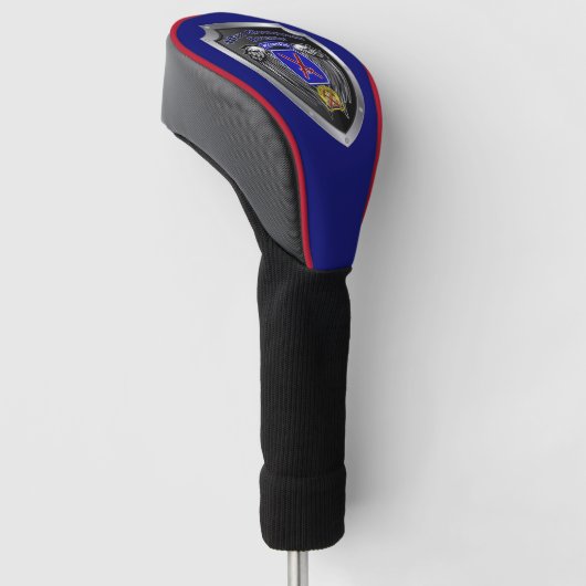 10e bergdivisie "Klim naar glorie" schild Golfheadcover (Schuin)