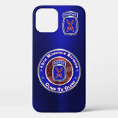 10e bergdivisie "klimmen naar glorie" Gepersonalis Case-Mate iPhone Case (Achterkant)