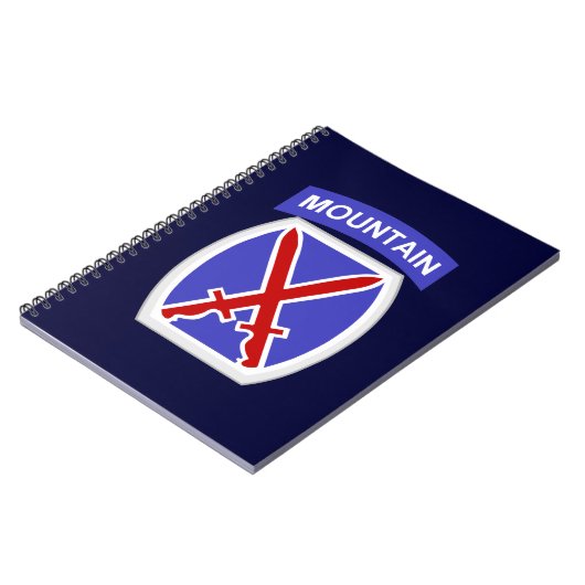 10e bergdivisie notitieboek (Linkerzijde)