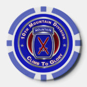 10e bergdivisie poker chips (Voorkant)