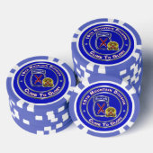 10e bergdivisie poker chips (Opstapeling)