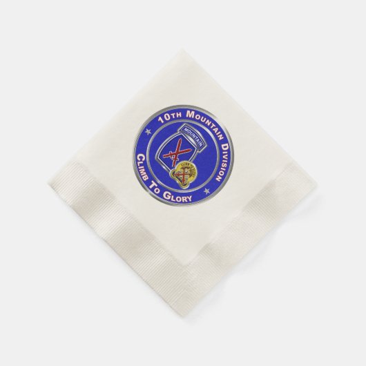 10e bergdivisie servet (Hoek)