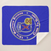 10e bergdivisie sherpa deken (Voorkant (horizontaal))