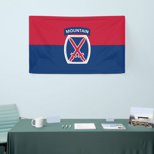 10e bergdivisie spandoek (Beurs)